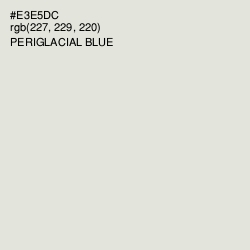 #E3E5DC - Periglacial Blue Color Image